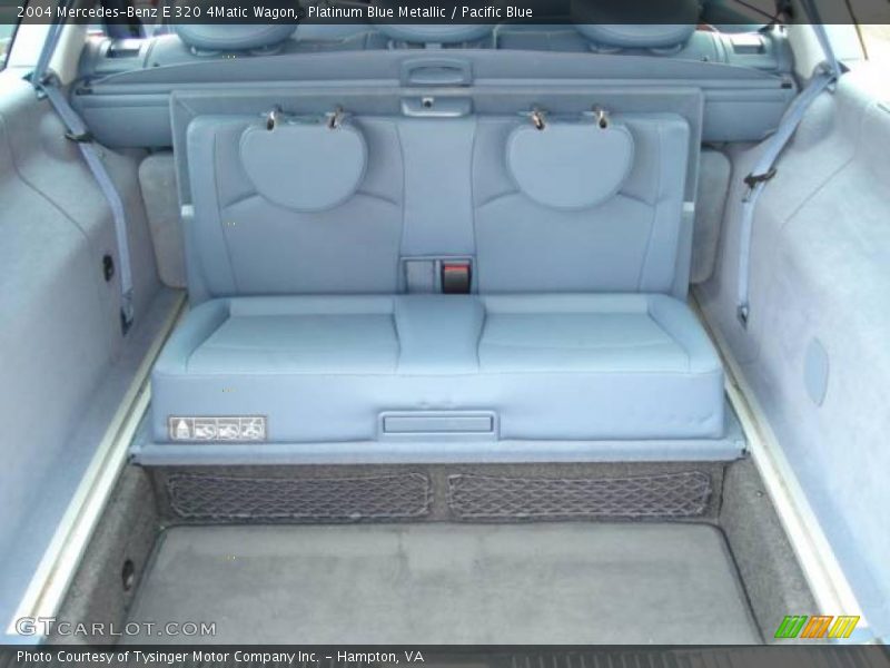 Platinum Blue Metallic / Pacific Blue 2004 Mercedes-Benz E 320 4Matic Wagon