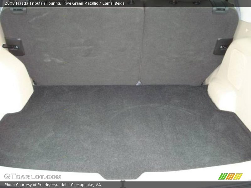 Kiwi Green Metallic / Camel Beige 2008 Mazda Tribute i Touring