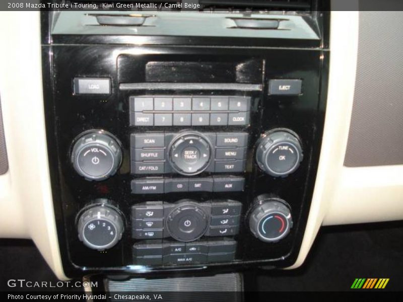 Kiwi Green Metallic / Camel Beige 2008 Mazda Tribute i Touring