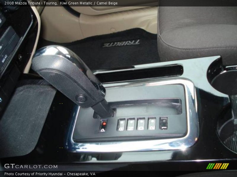 Kiwi Green Metallic / Camel Beige 2008 Mazda Tribute i Touring