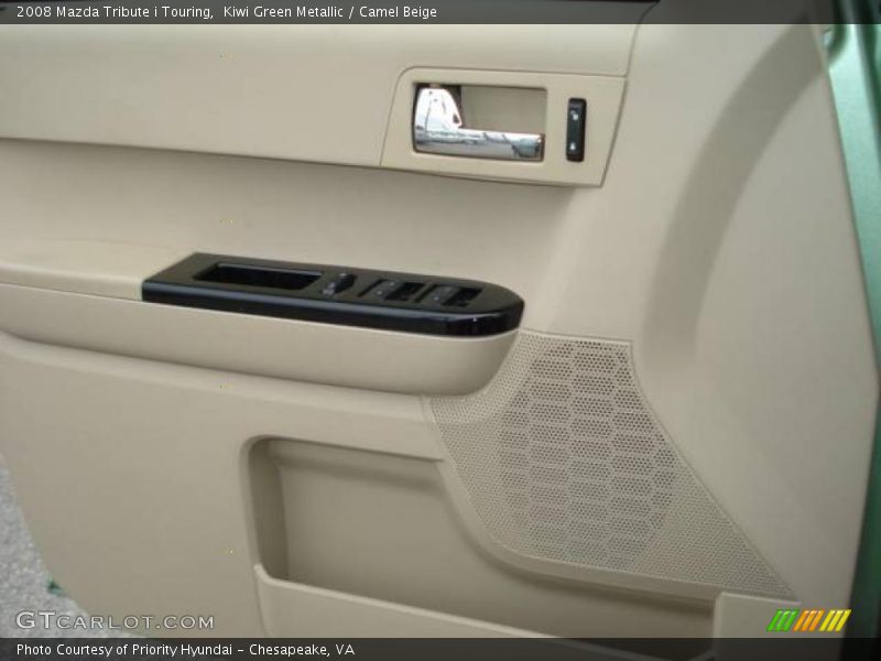 Kiwi Green Metallic / Camel Beige 2008 Mazda Tribute i Touring