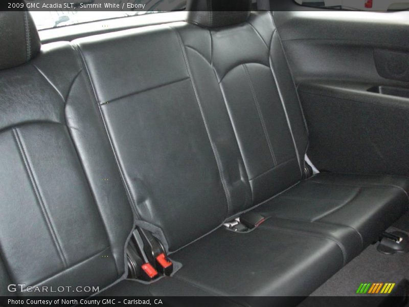Summit White / Ebony 2009 GMC Acadia SLT