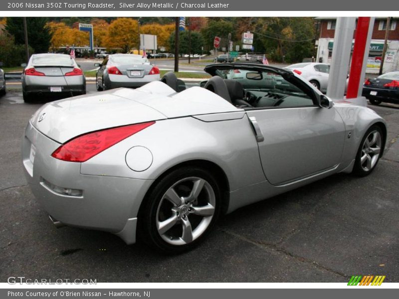 Silver Alloy Metallic / Charcoal Leather 2006 Nissan 350Z Touring Roadster