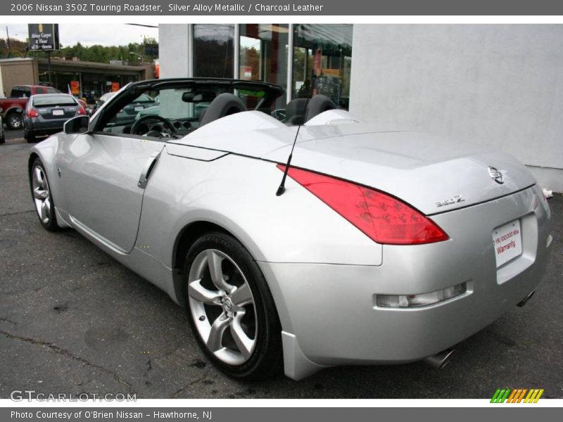 Silver Alloy Metallic / Charcoal Leather 2006 Nissan 350Z Touring Roadster