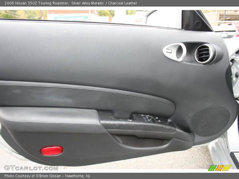 Silver Alloy Metallic / Charcoal Leather 2006 Nissan 350Z Touring Roadster