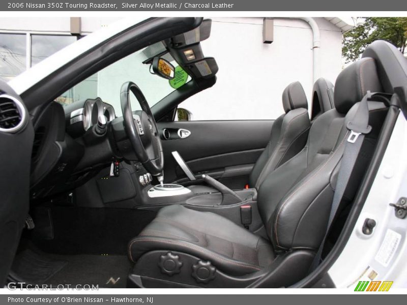 Silver Alloy Metallic / Charcoal Leather 2006 Nissan 350Z Touring Roadster
