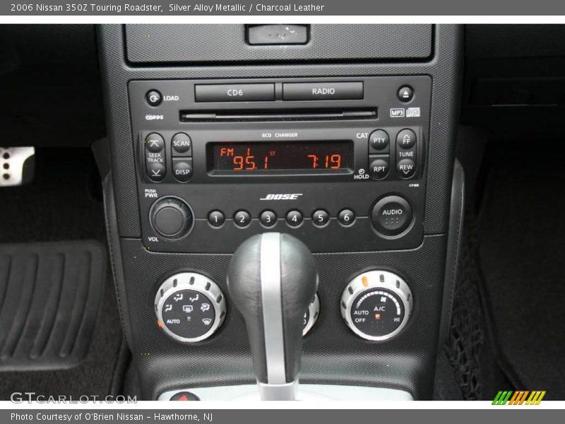 Silver Alloy Metallic / Charcoal Leather 2006 Nissan 350Z Touring Roadster