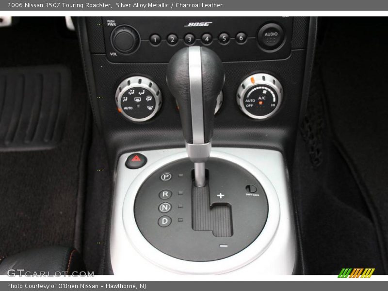 Silver Alloy Metallic / Charcoal Leather 2006 Nissan 350Z Touring Roadster