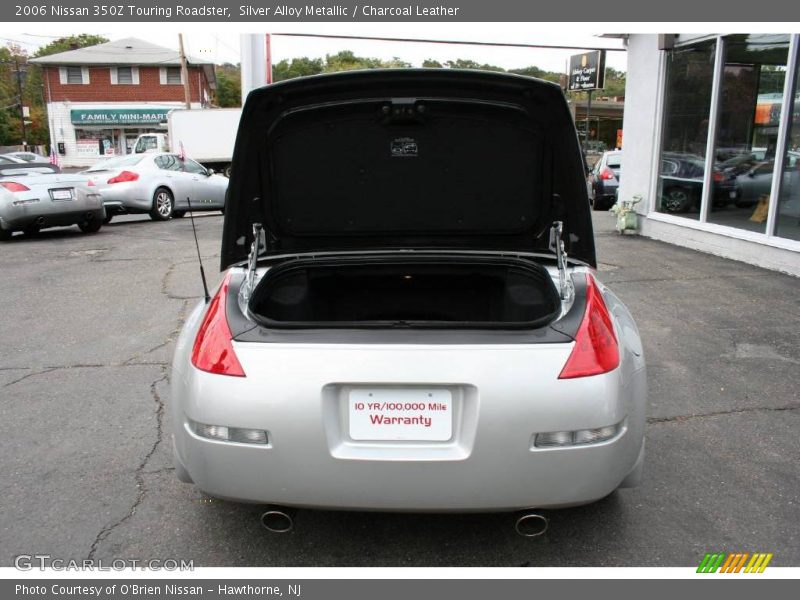 Silver Alloy Metallic / Charcoal Leather 2006 Nissan 350Z Touring Roadster