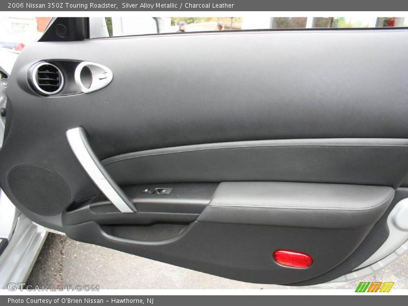 Silver Alloy Metallic / Charcoal Leather 2006 Nissan 350Z Touring Roadster