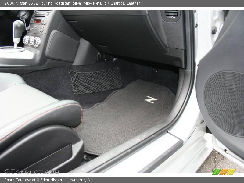Silver Alloy Metallic / Charcoal Leather 2006 Nissan 350Z Touring Roadster