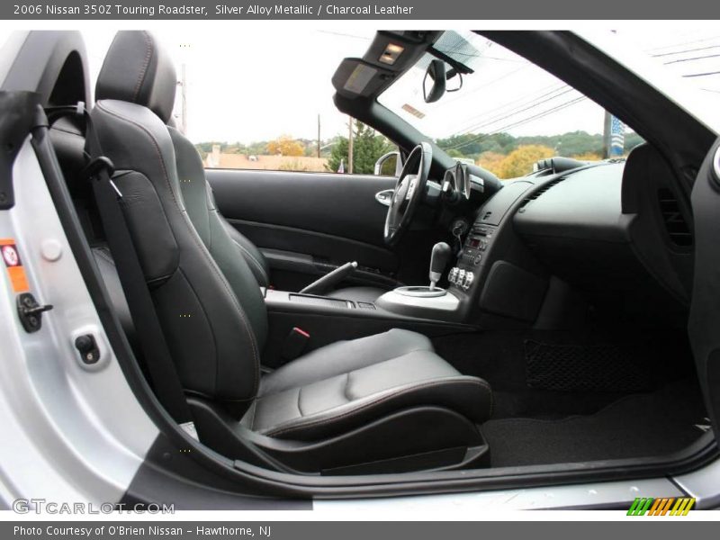 Silver Alloy Metallic / Charcoal Leather 2006 Nissan 350Z Touring Roadster