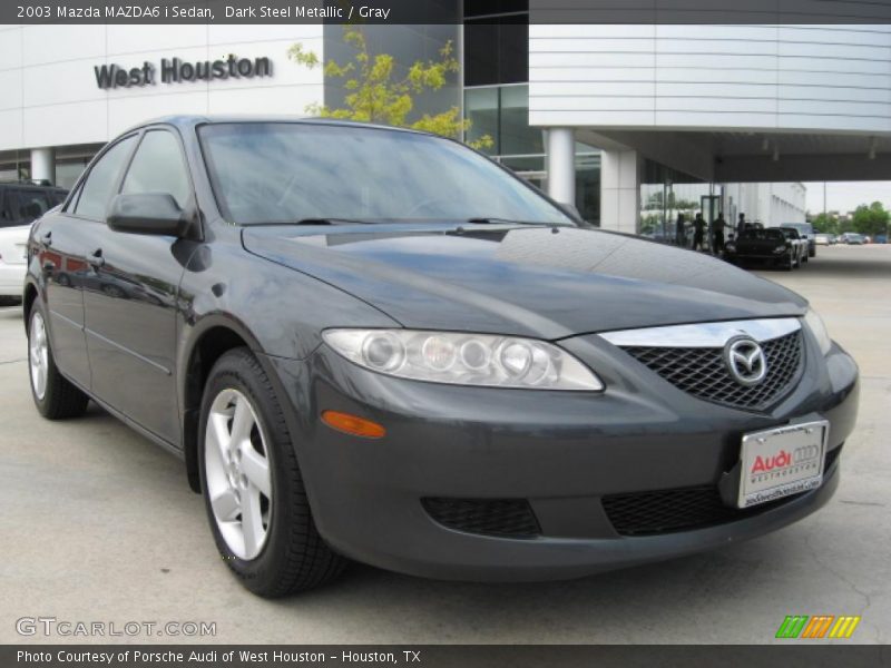 Dark Steel Metallic / Gray 2003 Mazda MAZDA6 i Sedan