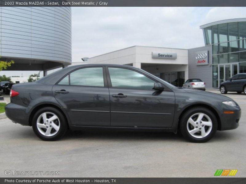 Dark Steel Metallic / Gray 2003 Mazda MAZDA6 i Sedan