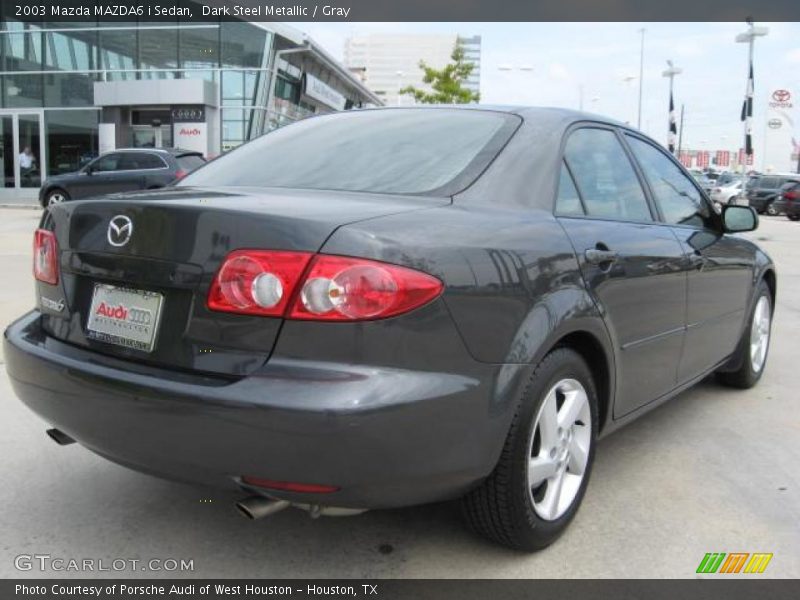 Dark Steel Metallic / Gray 2003 Mazda MAZDA6 i Sedan