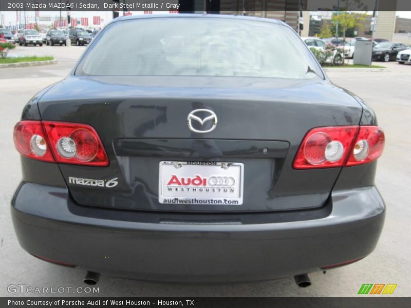 Dark Steel Metallic / Gray 2003 Mazda MAZDA6 i Sedan