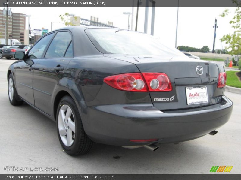 Dark Steel Metallic / Gray 2003 Mazda MAZDA6 i Sedan