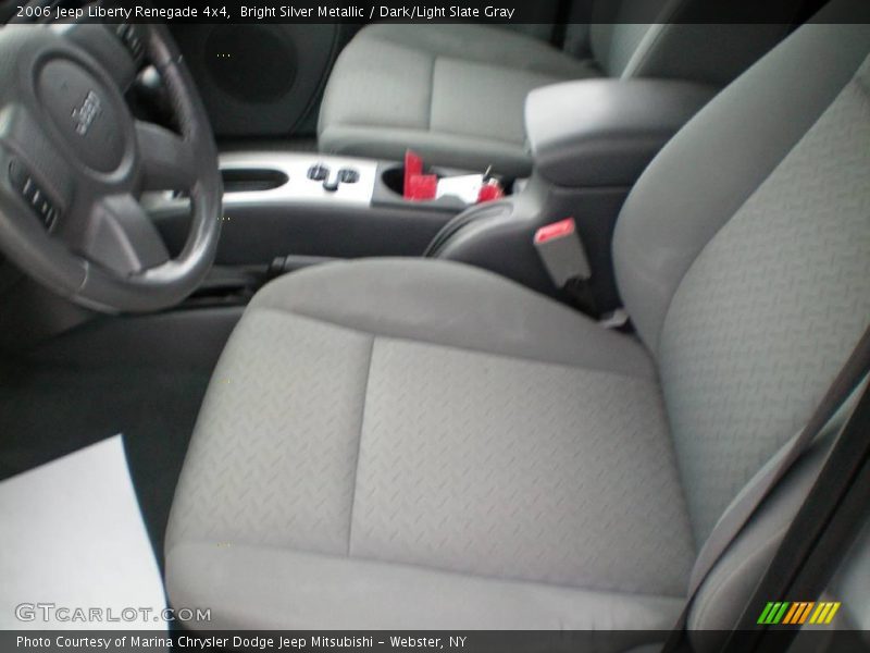 Bright Silver Metallic / Dark/Light Slate Gray 2006 Jeep Liberty Renegade 4x4