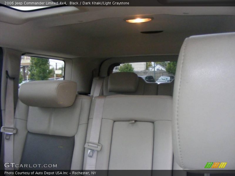 Black / Dark Khaki/Light Graystone 2006 Jeep Commander Limited 4x4
