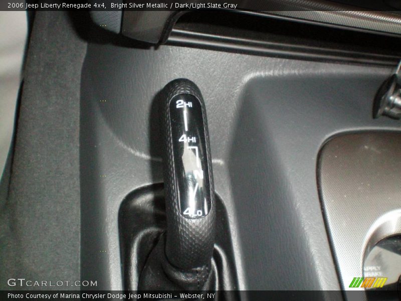 Bright Silver Metallic / Dark/Light Slate Gray 2006 Jeep Liberty Renegade 4x4