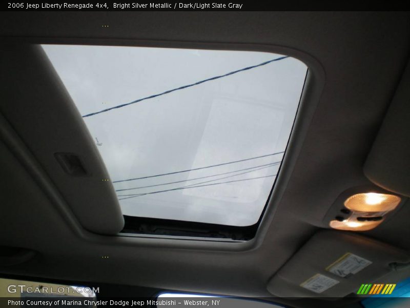 Bright Silver Metallic / Dark/Light Slate Gray 2006 Jeep Liberty Renegade 4x4
