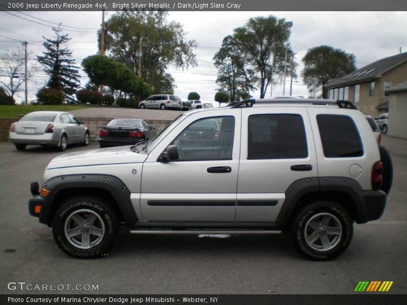 Bright Silver Metallic / Dark/Light Slate Gray 2006 Jeep Liberty Renegade 4x4