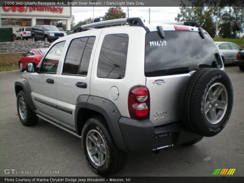 Bright Silver Metallic / Dark/Light Slate Gray 2006 Jeep Liberty Renegade 4x4
