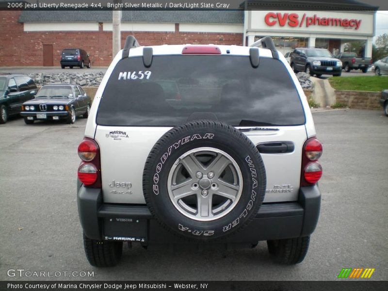 Bright Silver Metallic / Dark/Light Slate Gray 2006 Jeep Liberty Renegade 4x4