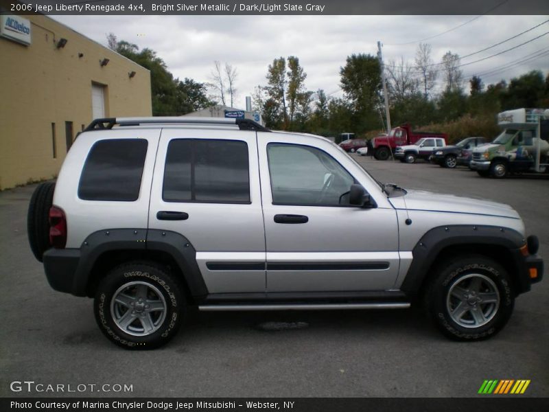Bright Silver Metallic / Dark/Light Slate Gray 2006 Jeep Liberty Renegade 4x4