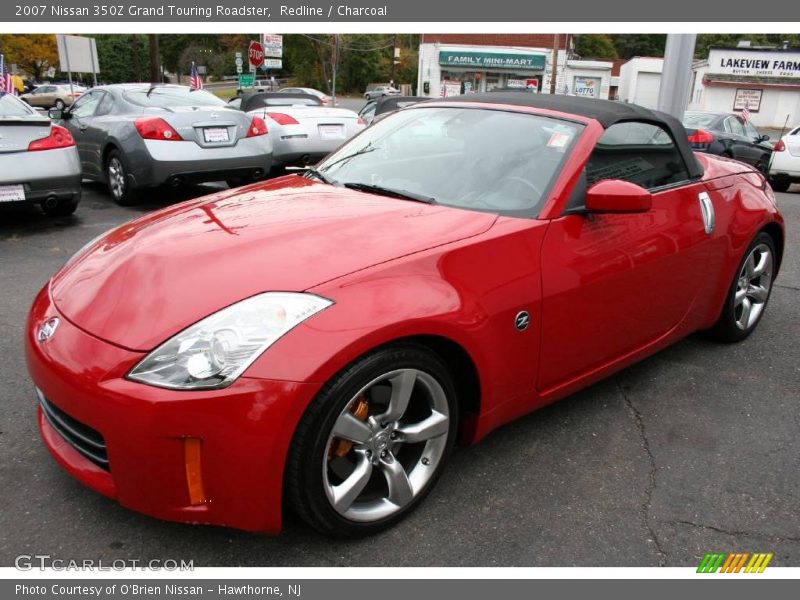 Redline / Charcoal 2007 Nissan 350Z Grand Touring Roadster