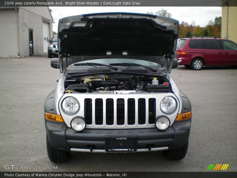 Bright Silver Metallic / Dark/Light Slate Gray 2006 Jeep Liberty Renegade 4x4