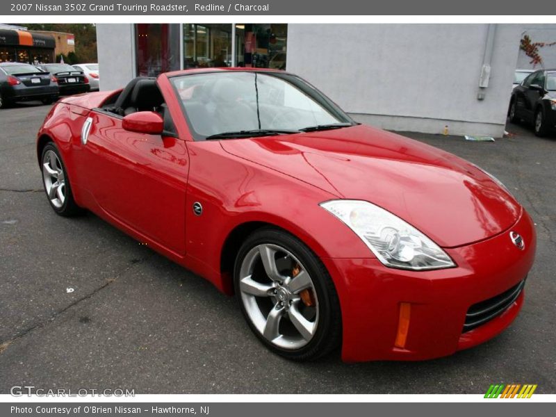 Redline / Charcoal 2007 Nissan 350Z Grand Touring Roadster