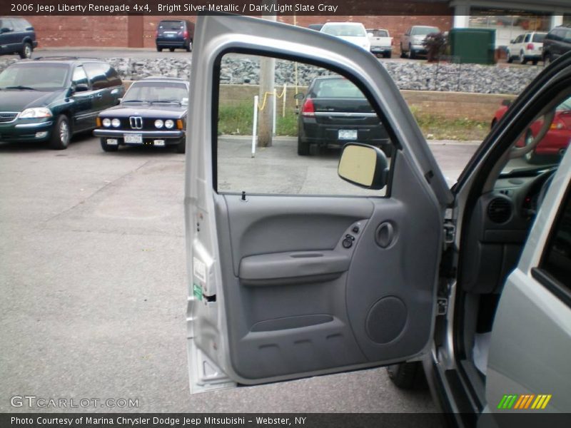 Bright Silver Metallic / Dark/Light Slate Gray 2006 Jeep Liberty Renegade 4x4