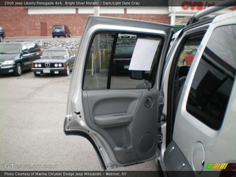Bright Silver Metallic / Dark/Light Slate Gray 2006 Jeep Liberty Renegade 4x4