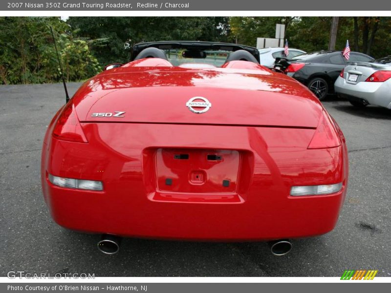 Redline / Charcoal 2007 Nissan 350Z Grand Touring Roadster