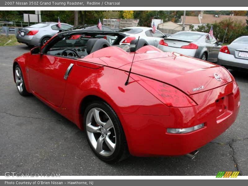 Redline / Charcoal 2007 Nissan 350Z Grand Touring Roadster