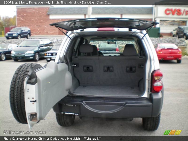 Bright Silver Metallic / Dark/Light Slate Gray 2006 Jeep Liberty Renegade 4x4