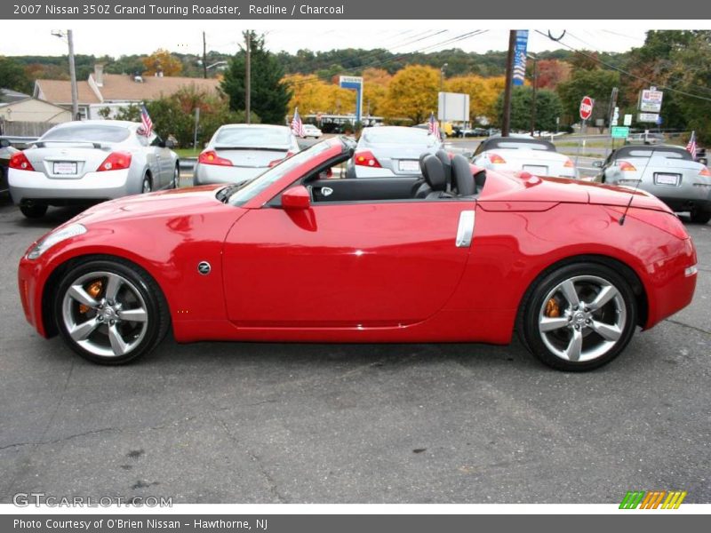 Redline / Charcoal 2007 Nissan 350Z Grand Touring Roadster