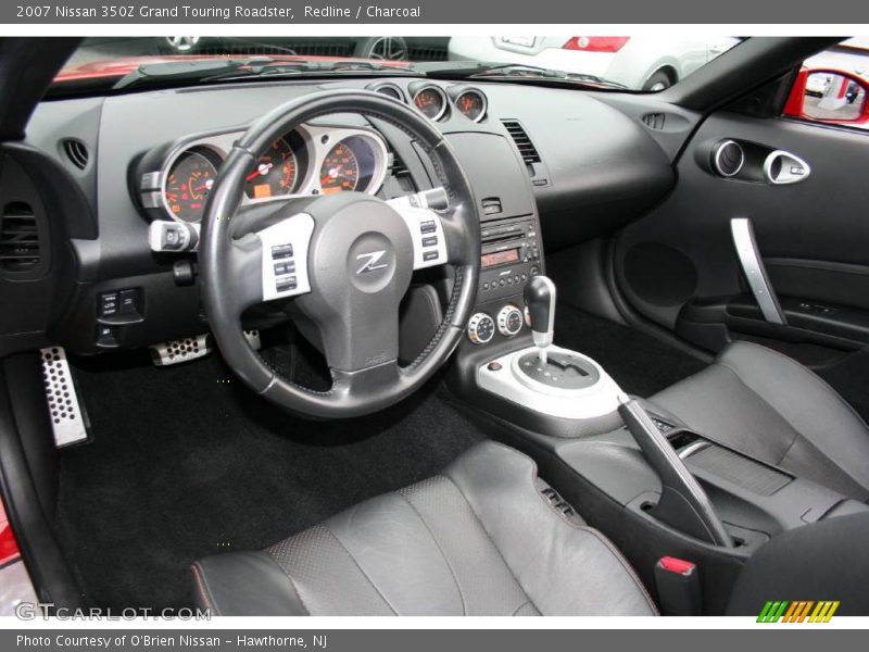 Redline / Charcoal 2007 Nissan 350Z Grand Touring Roadster