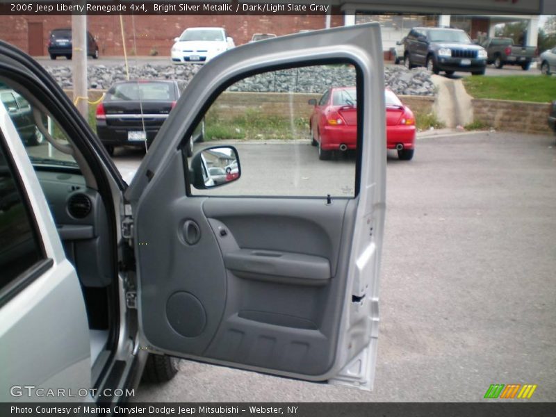 Bright Silver Metallic / Dark/Light Slate Gray 2006 Jeep Liberty Renegade 4x4