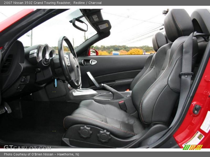 Redline / Charcoal 2007 Nissan 350Z Grand Touring Roadster