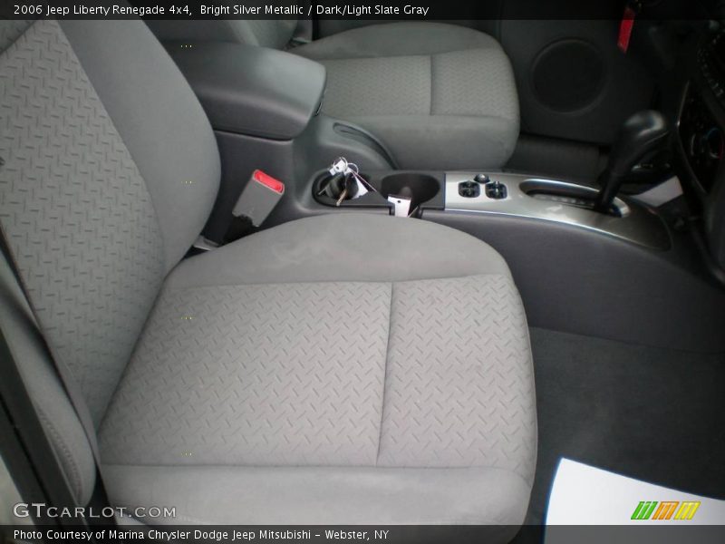 Bright Silver Metallic / Dark/Light Slate Gray 2006 Jeep Liberty Renegade 4x4