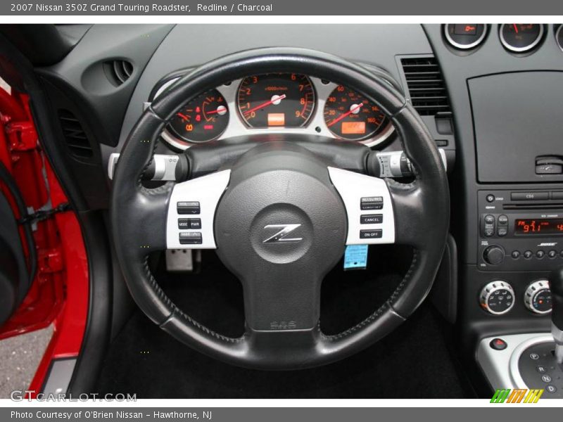 Redline / Charcoal 2007 Nissan 350Z Grand Touring Roadster