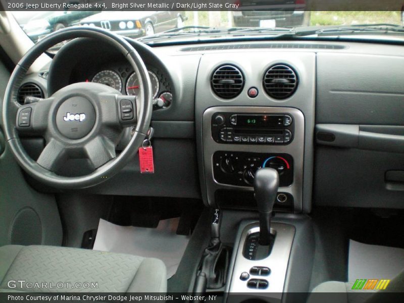 Bright Silver Metallic / Dark/Light Slate Gray 2006 Jeep Liberty Renegade 4x4