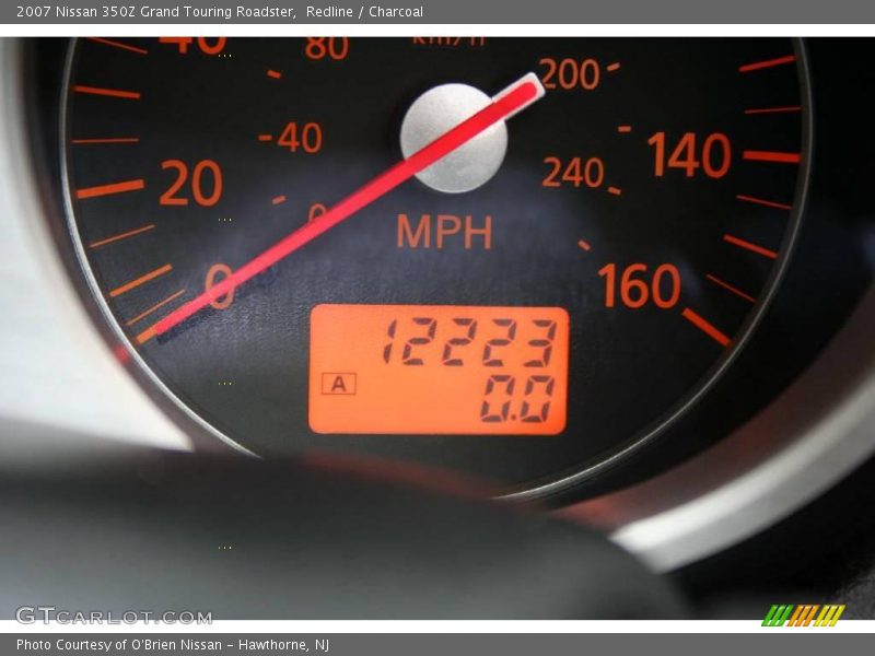 Redline / Charcoal 2007 Nissan 350Z Grand Touring Roadster