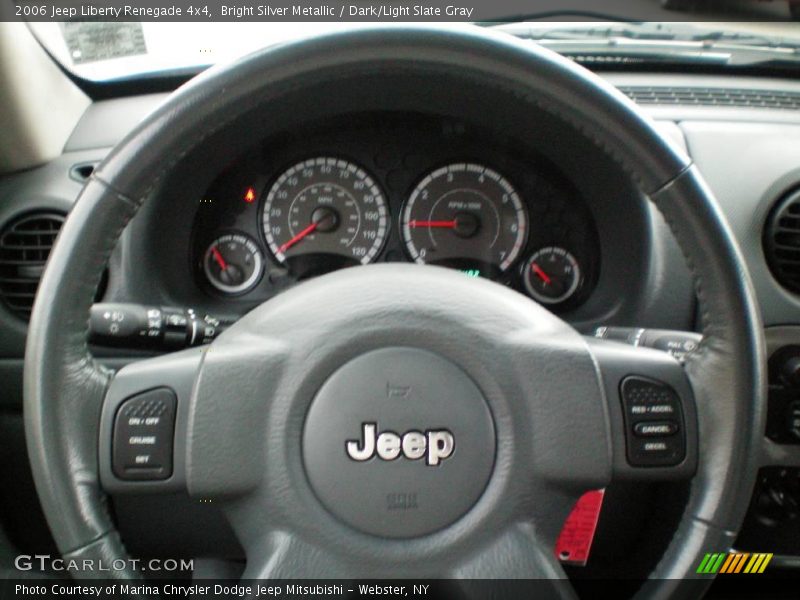 Bright Silver Metallic / Dark/Light Slate Gray 2006 Jeep Liberty Renegade 4x4