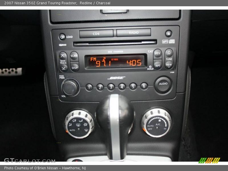 Redline / Charcoal 2007 Nissan 350Z Grand Touring Roadster
