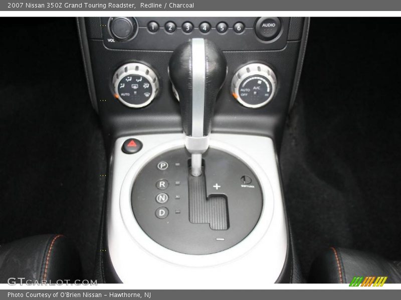 Redline / Charcoal 2007 Nissan 350Z Grand Touring Roadster