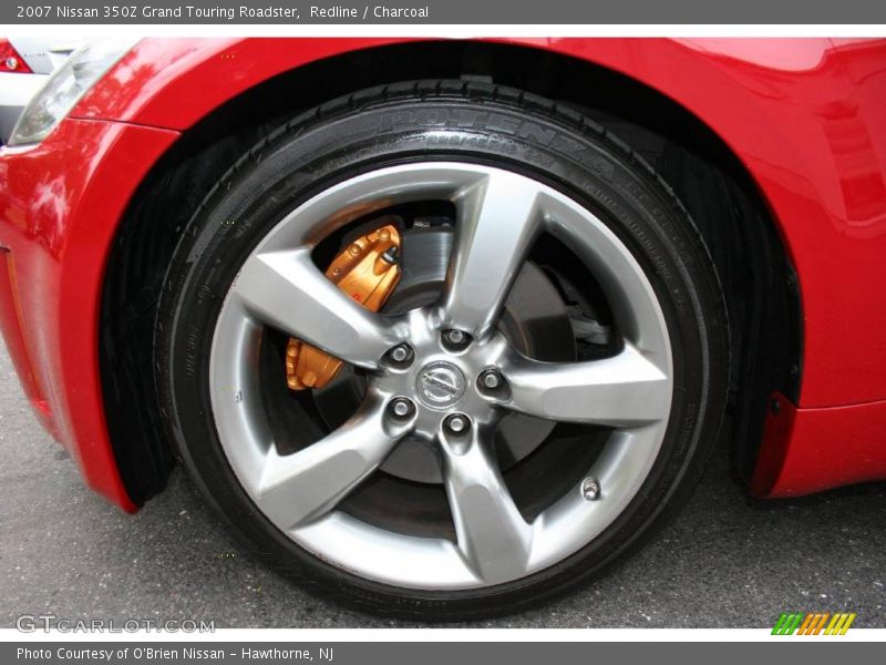 Redline / Charcoal 2007 Nissan 350Z Grand Touring Roadster