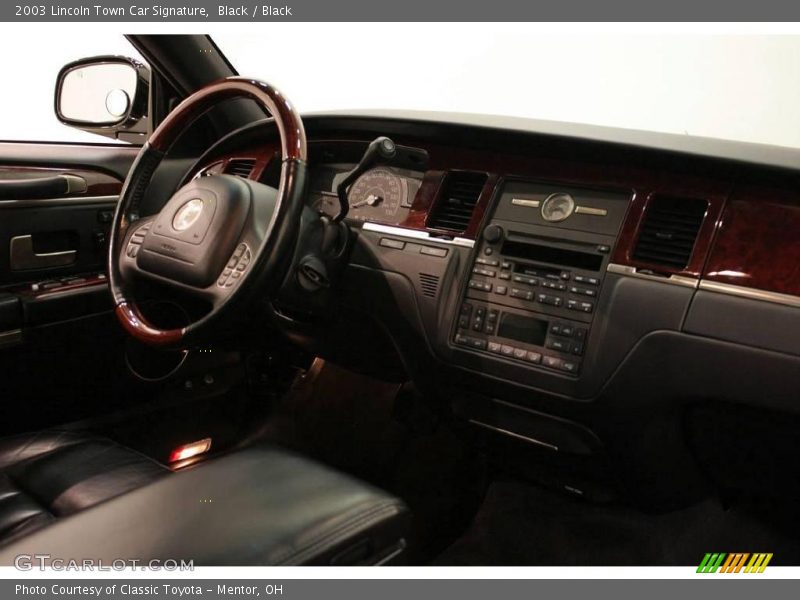 Black / Black 2003 Lincoln Town Car Signature